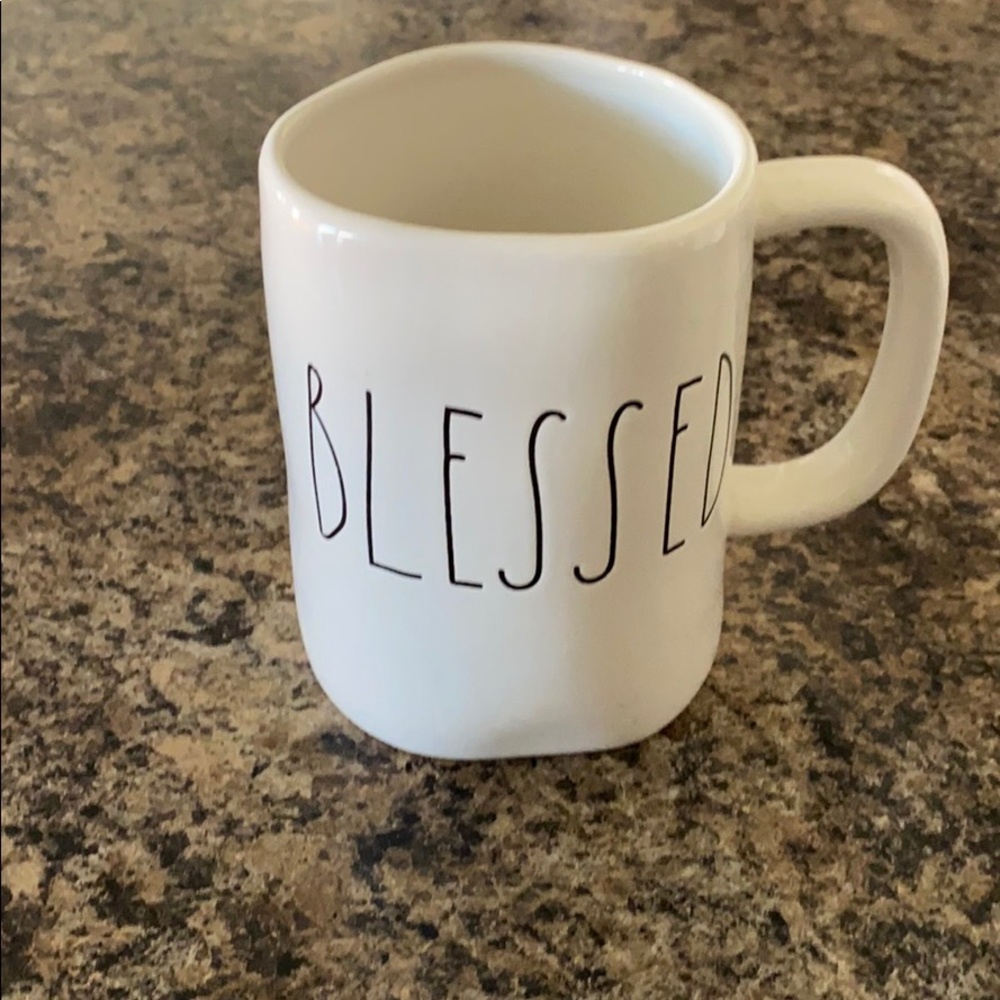 rae dunn blessed mug